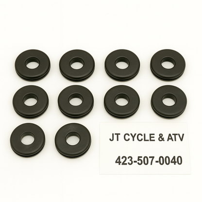 SM-12512 10 pack Grommets for Ski-Doo Windshield and Hood Panels Replaces OEM # OEM# 517-3028-41