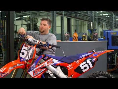 ODI Emig Pro V2 Lock on Grips 2 / 4 Stroke Off Road Motocross Dirtbike MX