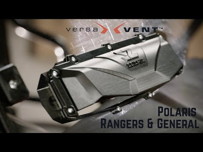 SEIZMIK VERSA VENT WINDSHIELD SELF INSTALL KIT SET OF 2 VENTS DIY UTV WINDSHIELD RANGER RZR