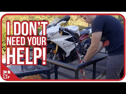 Canyon Dancer Bar Harness II Motorcycle Handlebar End Tie Down Trailer V2